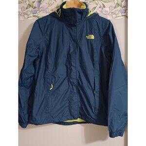 The North Face Medium Blue DryVent Outdoor Casual Athleisure Zip Jacket